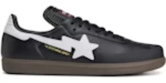 New Takkies Saba Bape Black White Gum Sneakers