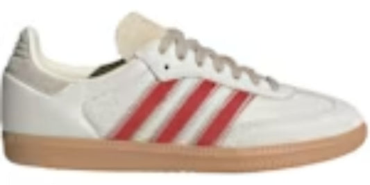 Light Takkies Saba OG Pony Hair Wonder Beige Better Scarlet Womens Sneakers