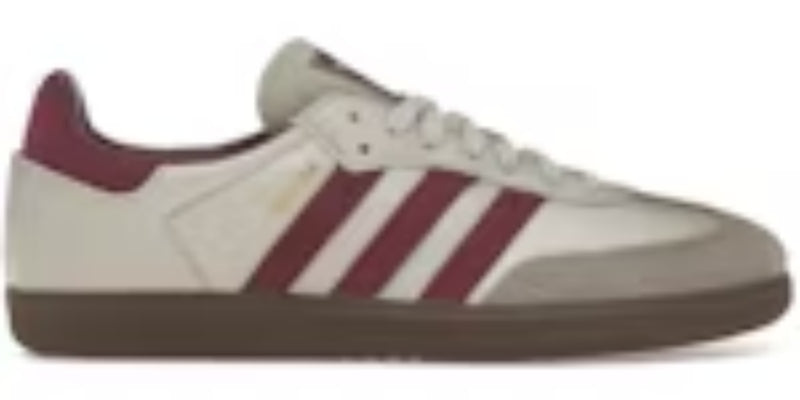 New Takkies Saba OG Putty Grey Maroon Sneakers