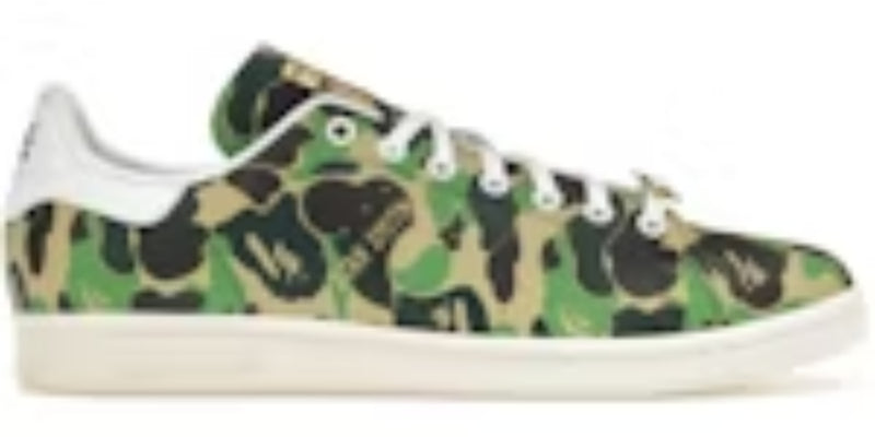 Plain Takkies Stan Smith Bape ABC Camo Sneakers